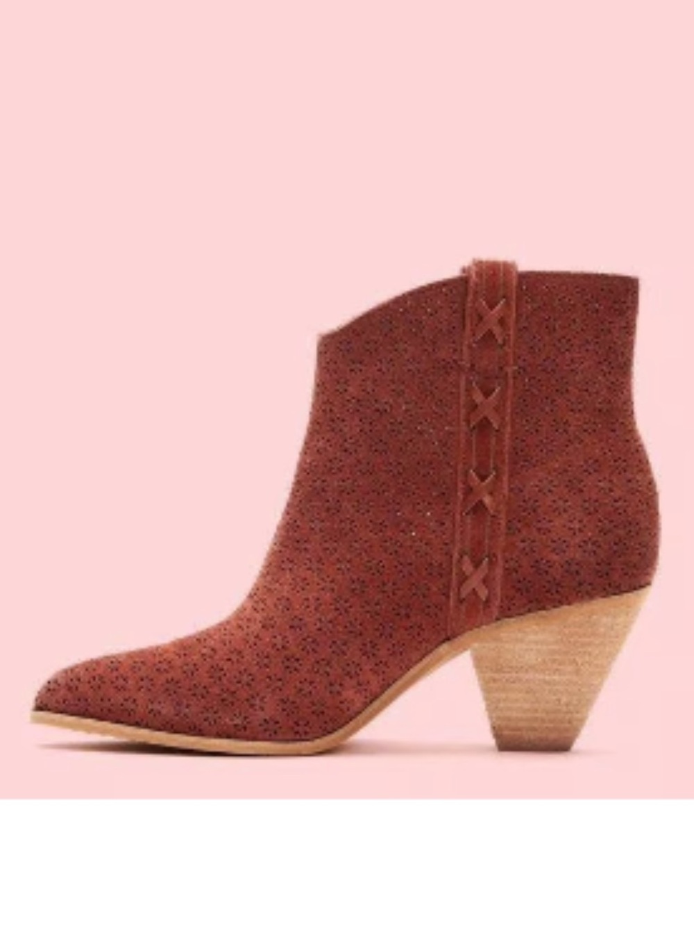 Frye and Co Maley Perforated Ankle Boots